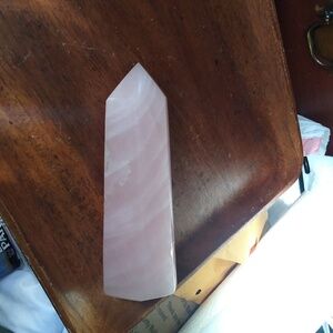 Rose quartz tower